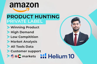 do amazon product hunting