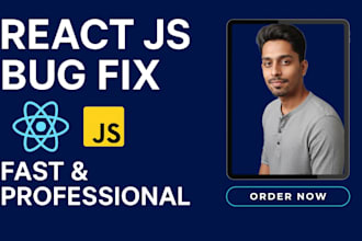 fix react js bugs, errors or issues