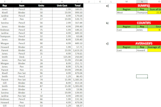 be your excel specialist for all data solutions