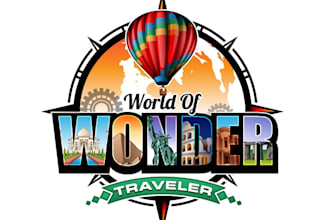 design unique travel logo
