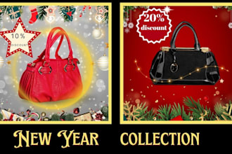 design an attractive new year 2026 social media post