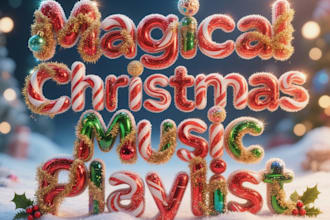curate a magical christmas music playlist for your festive celebration
