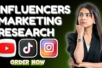 do influencer research, outreach with micro influencers for influencer marketing