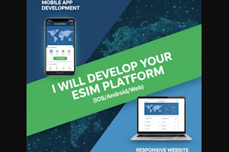 develop esim app, linphone esim mobile app, voip app, esim website
