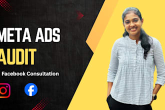 do a complete meta ads audit and performance improvement plan
