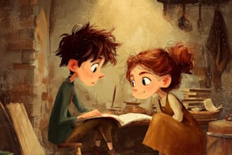 design children story book illustrations and covers