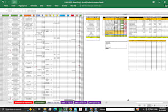 clean, format, merge, split excel data