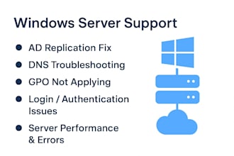 fix windows server and active directory issues