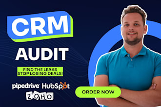 audit your CRM and create a clear improvement roadmap