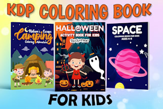 design professional amazon kdp low content book covers