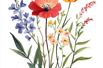 draw a botanical illustration