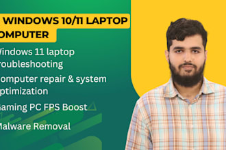 fix windows 11 laptops, repair computers and optimize gaming performance