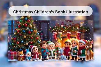 be your children storybook illustrator for kids picture book and KDP book design
