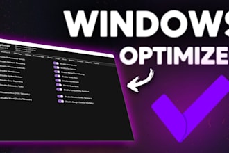 optimize and speed up your windows PC for  performance