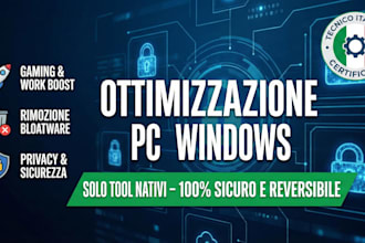 optimize your windows 10 11 PC using native tools