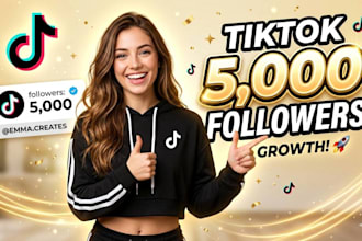 increase tiktok 5000 followers super fast