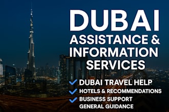 provide dubai guidance and support