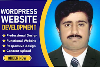 develop wordpress website for you