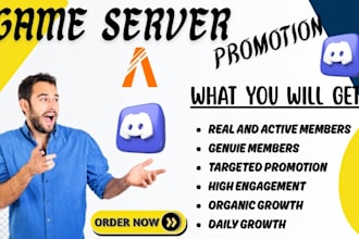promote your discord server, fivem server promotion, minecraft, discord growth