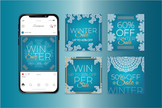 design merry christmas product posters for ads and promotions