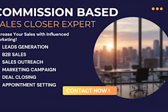 be sales representative sales closer virtual assistant telemarketing expert