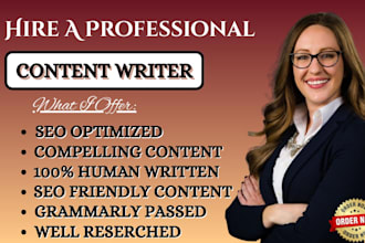 do SEO article writing, blog writing, copy writing and content writing