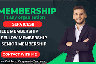 secure fellow membership in ieee iet bcs to support eb1 petition