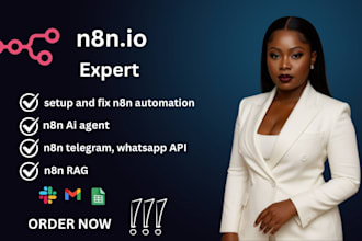 fix n8n automation, n8n ai voice agent n8n workflow,API integration