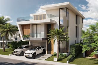 realistic renders for home exteriors,upgrade interior,enhance estate housing,skp