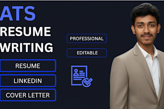 create a professional ats resume and linkedin summary