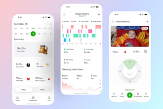 build a smart baby care app, babysitting, baby monitoring app, caregivers app