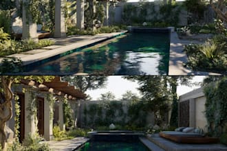 do backyard landscape design garden, outdoor pergola, pool design landscaping