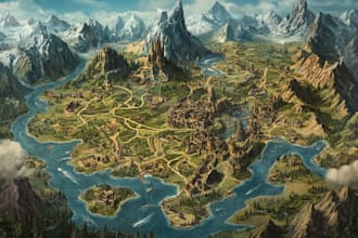design map, battle map inkarnate map illustration