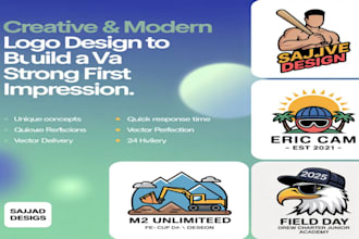 design modern logo with unique concepts