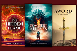 book cover design, amazon KDP book cover, custom book cover