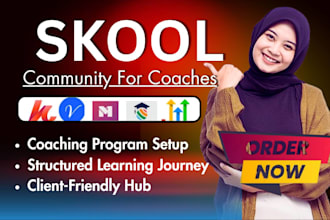 skool community setup skool course system for coaches online course migration