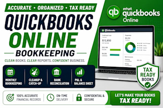 do quickbooks online bookkeeping and bank reconciliation