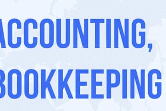 data entry, bookkeeping  and accounting support