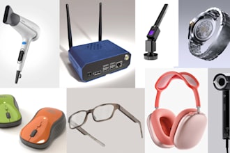 3d product design consumer electronics product wearable industrial 3d cad model