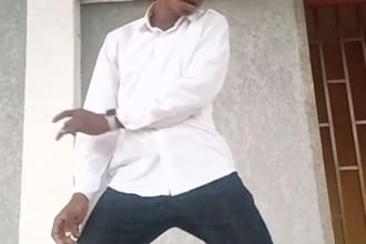 do a funny father christmas breakdance