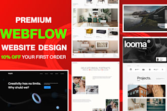 design premium webflow website