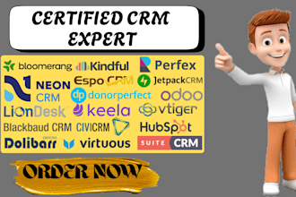 setup jetpack CRM, civicrm, bloomerang, neon CRM, keela and nonprofit CRM system
