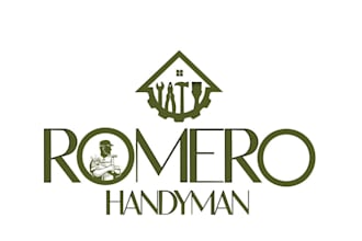 design construction, electrician, handyman or plumbing logo