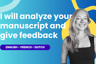 analyze your manuscript and give feedback