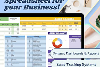 customize google spreadsheet for your starting business