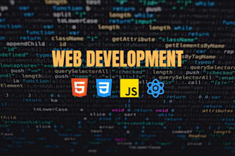 develop a modern responsive web application using react