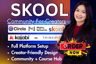 setup skool online community skool course for coaches program membership growth