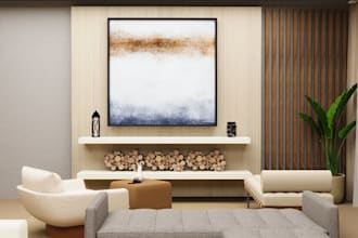 do functional interior spaces with 3d rendering
