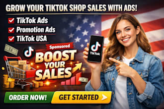 grow your tiktok shop sales with ads tiktok ads promotion ads tiktok USA
