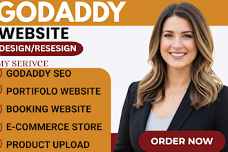 build godaddy ecormmerce website redesign website godaddy airo godaddy SEO